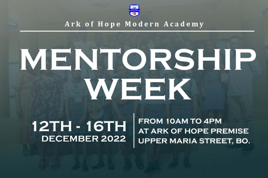 Mentorship Week